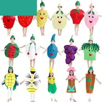 在飛比找樂天市場購物網優惠-國慶兒童演出服環保水果服裝時裝秀幼兒園蔬菜表演服舞臺造型衣服