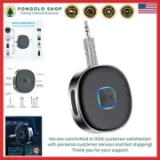 Bluetooth 5.0 Aux Receiver - Wireless Audio Companion with 16H Battery Life