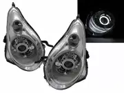 ALTO Celerio MK7 10-14 Hatchback CCFL Projector Headlight Chrome for SUZUKI RHD
