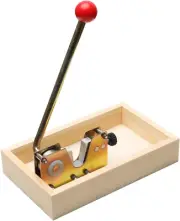 Nut Cracker Heavy Duty Walnut Cracker with Wooden Base Adjustable Nut Tongs Manu