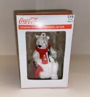 Coca Cola Polar Bear Christmas Ornament