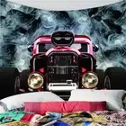Premium Latest Car 3D Wall Hang Cloth Tapestry Fabric Decorations Decor