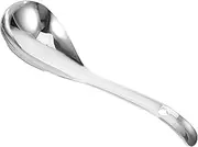 SOLUSTRE Stainless Steel Rice Spoon Ergonomic Kitchen Scoop for Home Cooking and Lightweight Design for Serving Rice and More