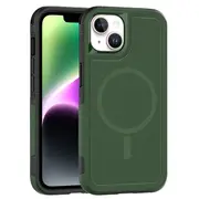 ZUSLAB iPhone 14 Plus MagSafe Case Rugged Defender Protective Heavy Duty Shockproof Dustproof Cover for Apple (2022) - Green