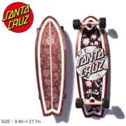 SANTA CRUZ Skateboard Complete SHARK FLORAL DECAY 8.8×27.7 New Import from Japan