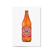 Melbourne Bitter Longneck Painting Wall Art