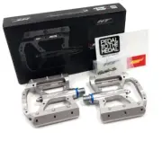 HT Components AE05 EVO+ Platform Pedals, Gray
