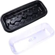 Sosoport 2-in-1 Seedling Pots Lid 5 Sets of Plant Germination Trays for Seedling Starter Hydroponic