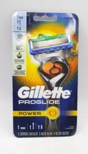 Gillette ProGlide Power Men's Razor Handle + 1 Blade Refill New