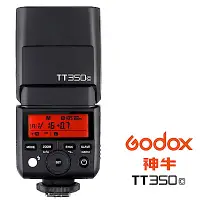 在飛比找Yahoo奇摩購物中心優惠-GODOX 神牛 TT350 TTL 小型機頂閃光燈 (公司