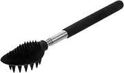 Telescoping Back Scratcher Double Sided Silicone Cactus Back Massager Itch with Stainless Steel Pole for Full Body