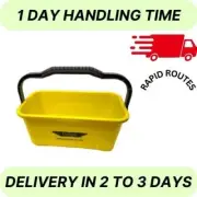 Ettore 3 Gal. Super Bucket with Sturdy Handle Window Cleaning Tools