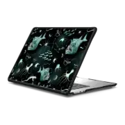 MacBook Air 15-inch (M2 - M4) Impact Case Fish Abyssal Monster and bioluminescent Sea Creatures on Deep Ocean Zone