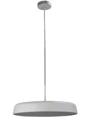 [Oriel Lighting] Madison 42cm Dimmable Pendant Light White