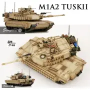 1/72 US M1A2 TUSKII M1 main battle tank model with package