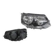 Superspares Right Headlight for Volkswagen Transporter T5 Twin Beam Type H7/H15