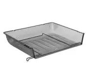 Eldon Nestable Mesh Side LD Stking Ltr Tray Bk Letter Tray ROL62555