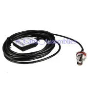 Mini GPS Active remote Antenna BNC female Cconnector 3m cable EXTERNAL ANTENNA