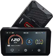 CHIGEE AIO-5 Play for BMW Motorcycles, 3-Pin Interface, Plug-and-Play Smart Display with CarPlay & Android Auto, 60FPS Mode, IP68 Waterproof, Built-in GPS, Anti-Theft Alarm, Data Reading