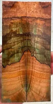 Stabilized Spalted Maple Burl Knife Scales | SMB 938