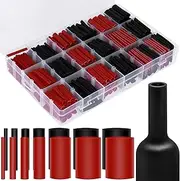 Heat Shrink Tubing Kit,Heat Shrink Tubing,Adhesive Line Insid,Waterproof Shrink Wrap Tubing,400Pcs Heat Shrink Tubing Kit Waterproof Shrink Wrap Tubing 3:1 Ratio Adhesive Lined