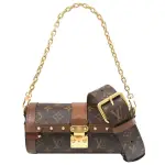 【LOUIS VUITTON 路易威登】M57835 PAPILLON TRUNK 經典花紋雙背帶圓桶包兩用包(現貨)