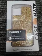 CaseMate Apple iPhone 11 Pro Max & Xs Max Twinkle Gold Case in Stardust --B