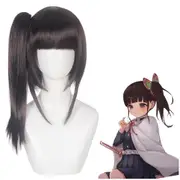 Demon Slayer Kanao Wig Anime Cosplay Costume