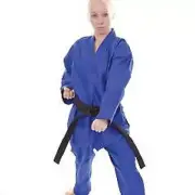 Tiger Claw Lightweight Student Tae Kwon Do Uniform TKD Gi - Blue