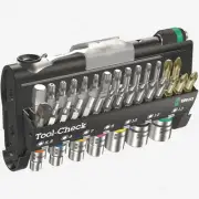 Wera 073220 Tool-Check 1 SB Bit Ratchet Set with Sockets - Metric