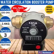 Solar Hot Water Heater Circulation Pump Booster Pump 3 Speeds Replaces Grundfos