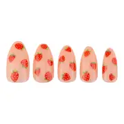 [PAINTLAB] So Strawberry Press On Nails