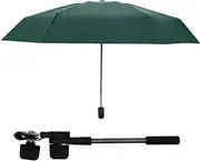 Stroller Umbrella Stroller Sun Shade With Clamp - Clip On Umbrella For | UPF 50+ UV Protection, Pushchair Sun Parasol, Chair For Pushchair Pram, Beach Chairs