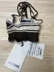 Jacquemus Sheer Rib Knit Stripe Bra Le Papier Le Bandeau Sognu FR 36 New