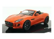 Jaguar Collection Jaguar F Type V8 S Convertible 1:43 scale Diecast Model Car Firesand Orange 10cm / 3.9in long