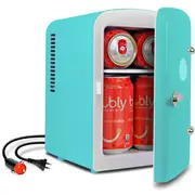 Koolatron 4L Portable Retro Mini Fridge (Green)