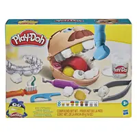 在飛比找蝦皮商城優惠-【培樂多Play-Doh】創意DIY無毒黏土 鑲金小牙醫遊戲