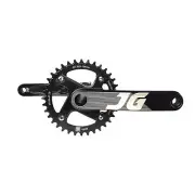 JGbike Mountain Bike Crankset Square Taper 68-73 BB 170mm 104 BCD with Chainr...