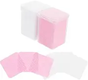 BESTYASH 400Pcs Eyelash Glue Wipers Cleaning Pads Safe Friendly for Salon Use for Grafting Eyelash Extension Applications