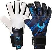 Renegade GK Limited Edition Rogue Soccer Goalie Gloves with Microbe-Guard (Sizes 6-11, Level 4+) Pro-Tek Fingersaves & 4+3MM Giga Grip | Only 1500 Made for Each Style | Based in The U.S.A.