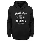 Outerstuff Charlotte Hornets NBA Youth (8-20) Always Fly Fleece Black Hoodie