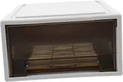 Parliky Plastic Clothes Storage Drawer Large Capacity Stackable Organizer Bin for Desk Closet