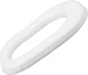 CIMAXIC Portable PU Toilet Seat Cushion for Toilet Pad for Potty Training Reusable and Washable Soft Durable Design for Travel and Home Use