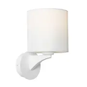 Kirsten 1 Light Wall Light White - KIRST1WWHT