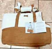 Koolaburra by UGG Faux Suede and Sherpa Pet Carrier - New