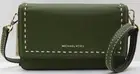 NEW Authentic MICHAEL KORS JET SET Small Phone Leather Crossbody Smokey Olive