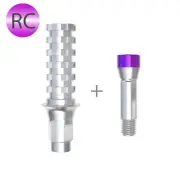 х10 Temporary Abutment for Bridges, for Crowns Straumann RC BL/BLT compatible
