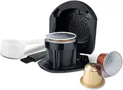[RECAFIMIL] Capsule Converter for Nespresso Original Capsules, Reusable Coffee Pads Adapter Coffee Capsule Converter Holder Compatible with Genio S/Piccolo XS