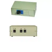 RJ11 / RJ12 AB 6P6C 2Way 2-PORT Switch Box 1371