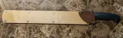 Custom made knife holder for Millennia 14" slicing brisket knife, with retention